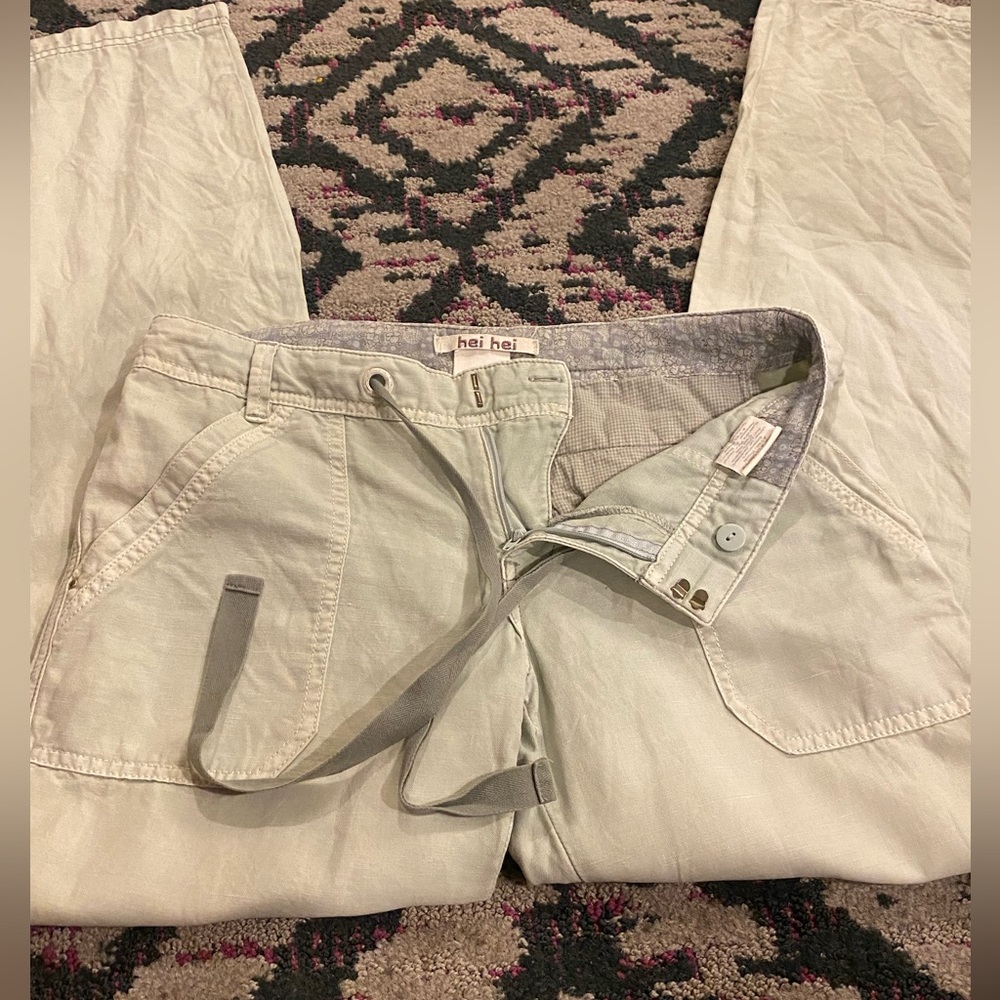 Anthropologie Hei Hei Linen Pants